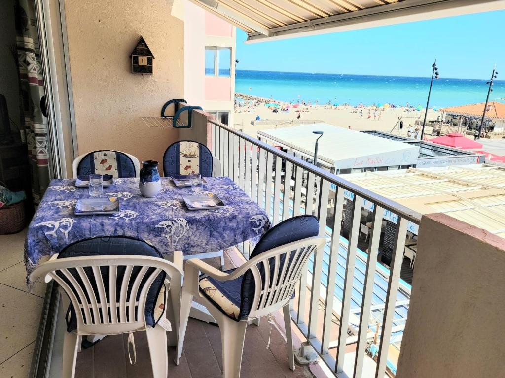 Appartement Direct sur plage pour ce charmant T2 avec parking privatif - 4OND28 Rue Eugène Delacroix 66750 Saint-Cyprien Plage