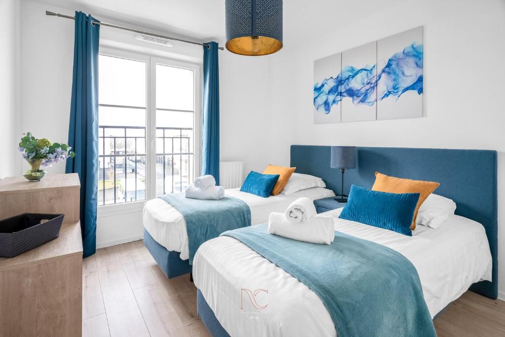 Disneyland-Paris, 8pers, Wifi, Netflix, 2 Parkings 39 Cours de l'Elbe, 77700 Serris