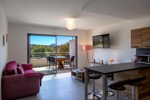 Domaine d'Arca Corse du Sud Porto Vecchio - T2 neuf - piscine et tennis - 4 personnes \