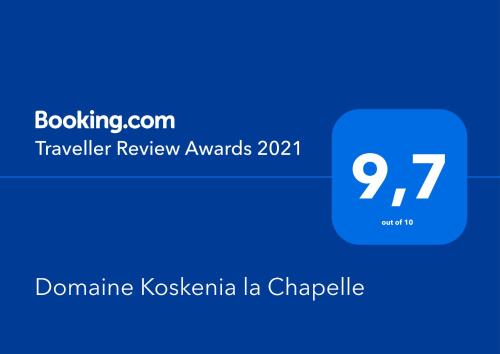 Domaine Koskenia la Chapelle