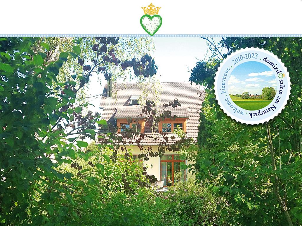 Domizil Salem am Naturpark L, 30 qm Terrasse, 2 Wohnungen , 2 x Schlafzimmer & Dusche 105 qm & Garten 300 qm & Allergiker 116/5 Bodenseestrasse, 88682 Salem