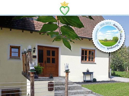 Domizil Salem am Naturpark L, 30 qm Terrasse, 2 Wohnungen , 2 x Schlafzimmer & Dusche 105 qm & Garten 300 qm & Allergiker