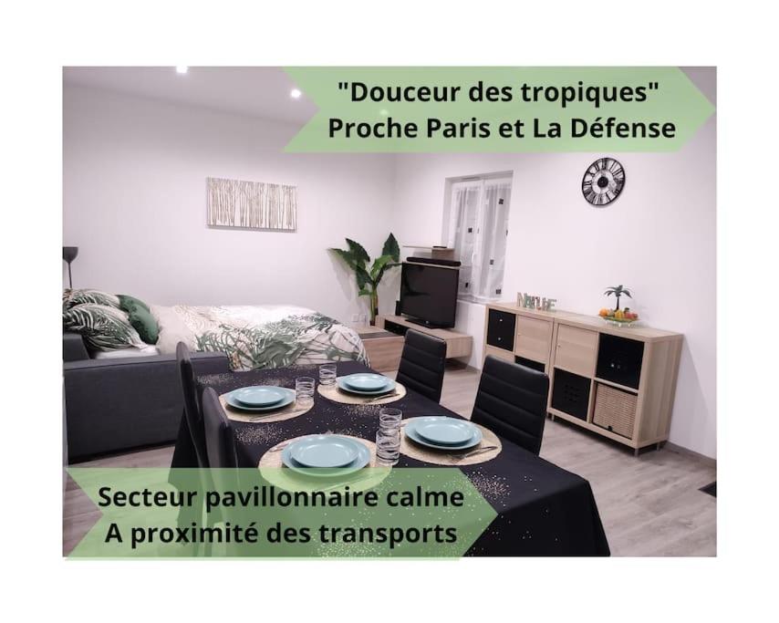 Appartement Douceur des tropiques 17 Rue des Lilas 95100 Argenteuil