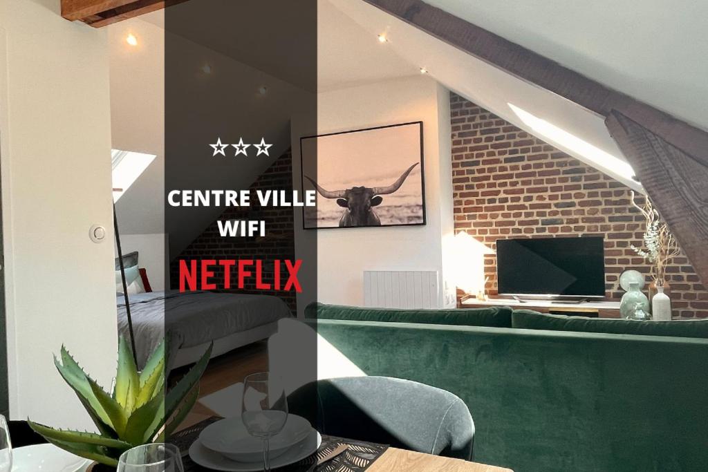 Appartement DOWNTOWN LOFT - CENTRE VILLE - WiFi - NETFLIX 8 Rue Lavalard 80000 Amiens