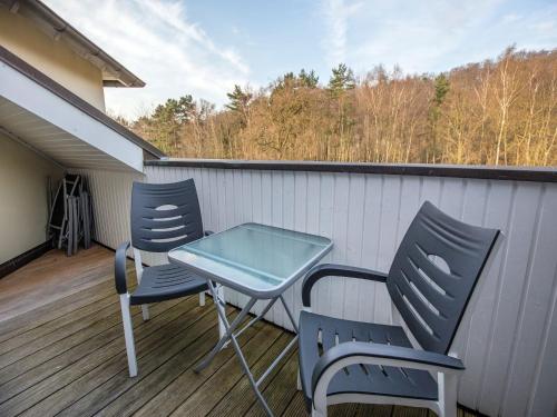 Dünenpark Binz - Komfort Appartement mit 1 Schlafzimmer und Balkon im Dachgeschoss 010