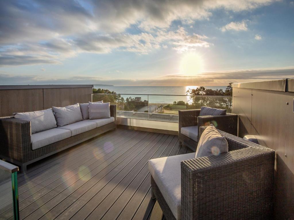 Dünenresidenz Prora - Skysuite mit freiem Meerblick, Dachterrasse und Balkon NP502 Dollahner Straße 55, 18609 Binz