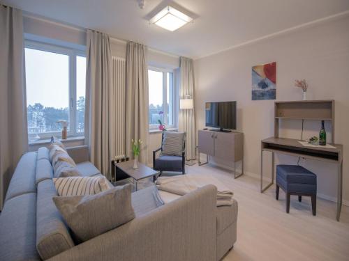 Dünenresidenz Prora - Skysuite mit freiem Meerblick, Dachterrasse und Balkon NP502