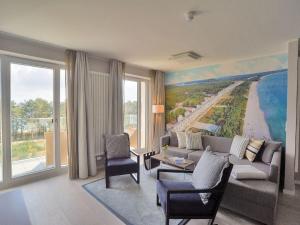 Dünenresidenz Prora - Skysuite mit Meerblick, 1 Schlafzimmer und Dachterrasse NP508