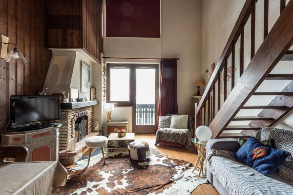 Duplex apartment for 7 people near downtown Clos des chalets de Champraz, 74400 Chamonix-Mont-Blanc