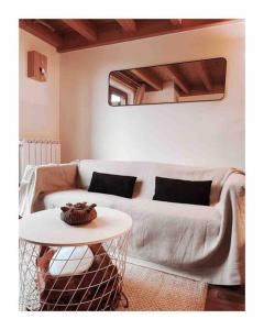 Duplex avec cheminée et vue montagne