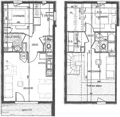 Duplex avec piscine - Les Chalets de Saint Sorlin