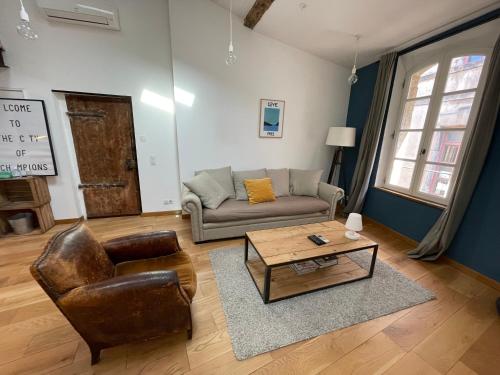 duplex avec vue sur les arènes