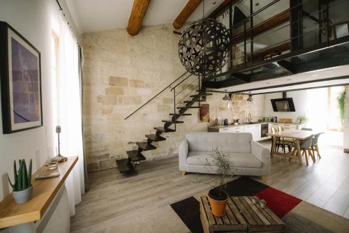 Duplex climatisé centre ancien 7min à pied du palais 6 couchages