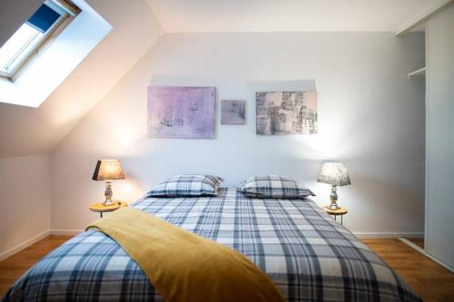 Duplex coloré et bien équipé, proche centre-ville COLMAR