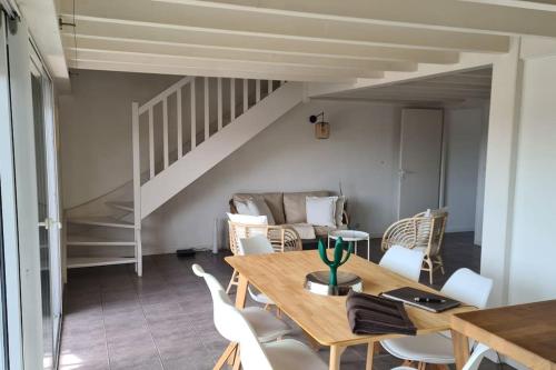 Duplex Cosy au Canon, 6 pers, à 60 m de la plage