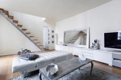 Duplex design à 5min du sacré cœur