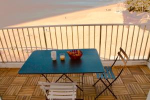 Duplex face mer tout confort sur la plage /tennis