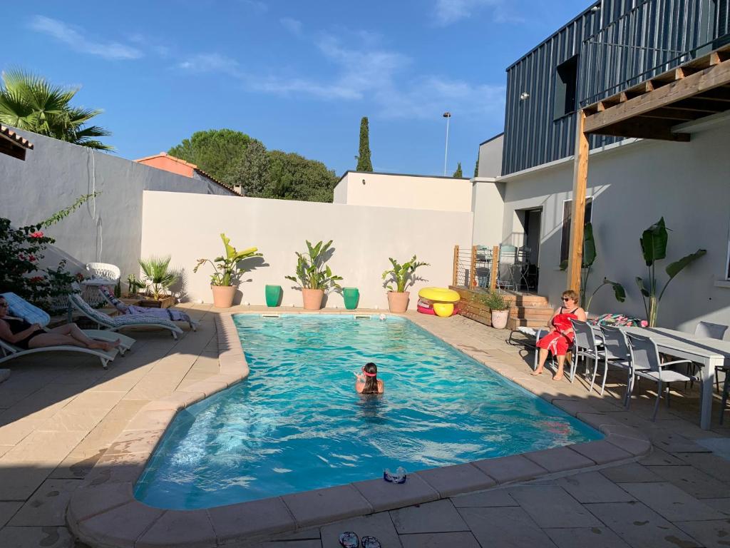 Appartement Duplex indépendant avec accès piscine 41 Rue de la Monnaie 34740 Vendargues