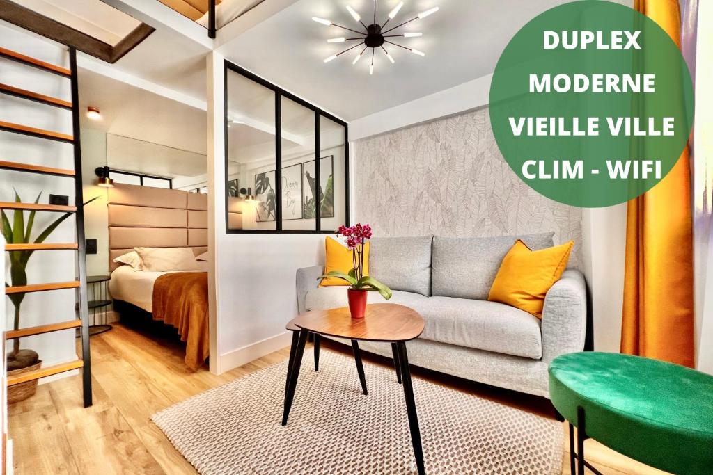 DUPLEX LE GESÙ - VIEILLE VILLE - CLIM - WIFI 7 Rue du Jésus, 06300 Nice