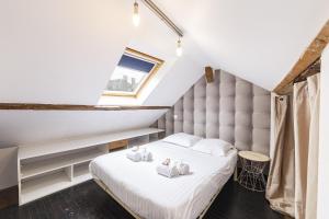 Duplex lumineux 4p proche du centre