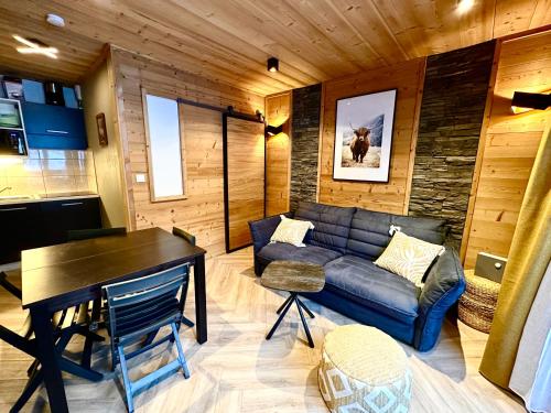 Duplex rénové - 2 chambres 7 personnes vue pistes