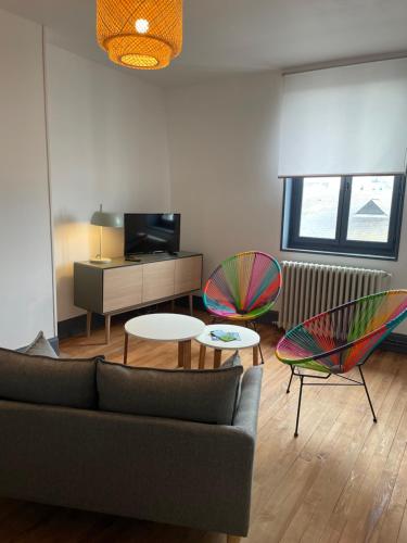 Duplex rénové quartier plage