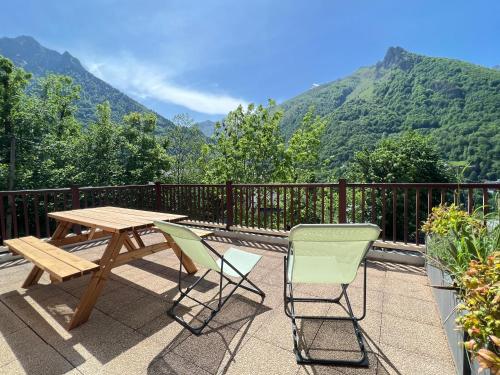 Duplex & terrasse panoramique. Parking. Piscine été