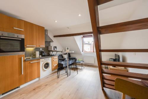 Duplex Vue Montagne - idéalement placé avec sa vue sur les toits