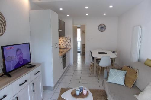 Duplex with loggia and view on the golf of Moliets