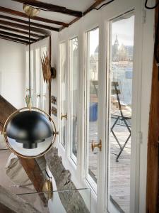 Duplex with terrasse and view on Eiffel tower