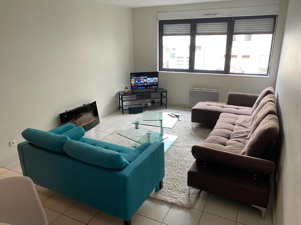 Elegant apartment with garden in Gingst