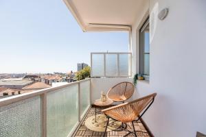 Elegant Studio w/ AC & Balcony by LovelyStay
