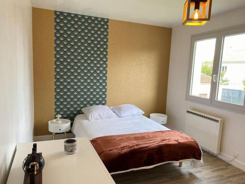 Élégante et chaleureuse maison, tout confort.