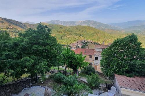 En haut du village de Moltifao, vue magnifique