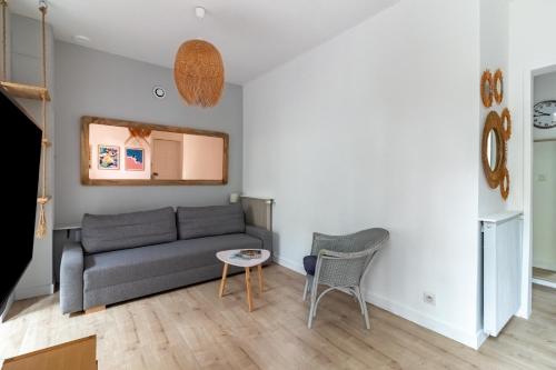 En plein coeur de ville, bel appartement pour 8