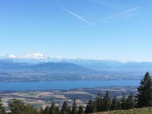 entre lac et montagne