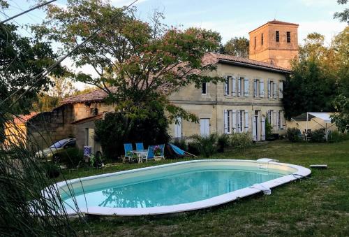 Entre vignobles et rivières du LIBOURNAIS ST EMILION GÎTE 2-3 pers