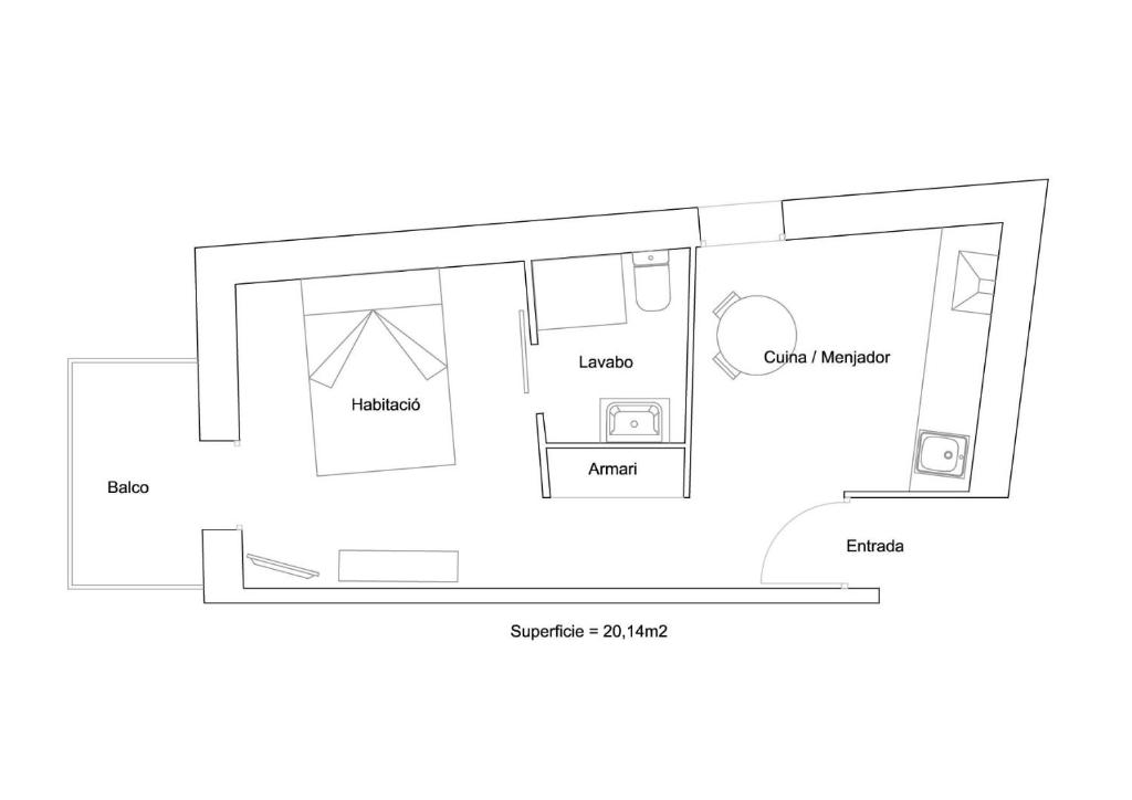 Appartement Estudio en Osseja - Sainte Anne Pis 1 porta 3 6 Rue Saint-Roch 66340 Osséja