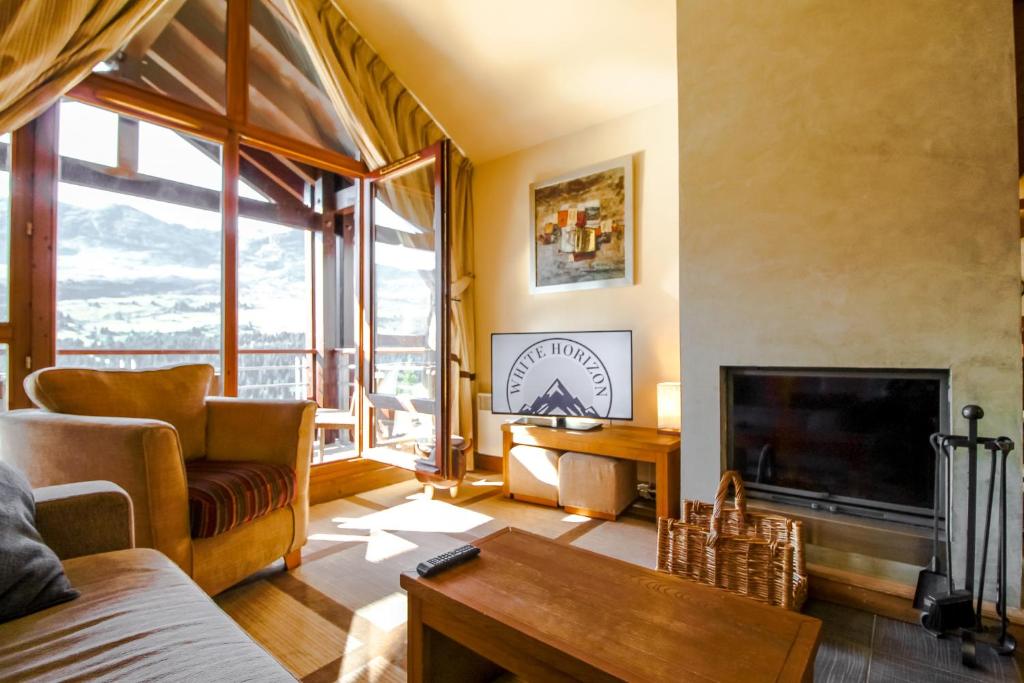 Exceptional 3 bed Penthouse with fireplace and stunning views Terrasses d'Eos, 74300 Flaine