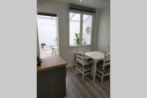 Exceptionnel : hypercentre Biarritz T2 avec patio