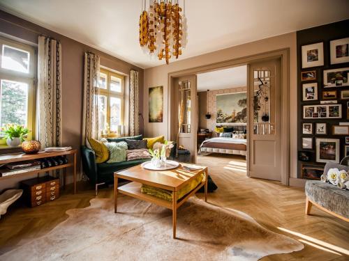 Exclusive flat in Gernrode Harz with a covered balcony
