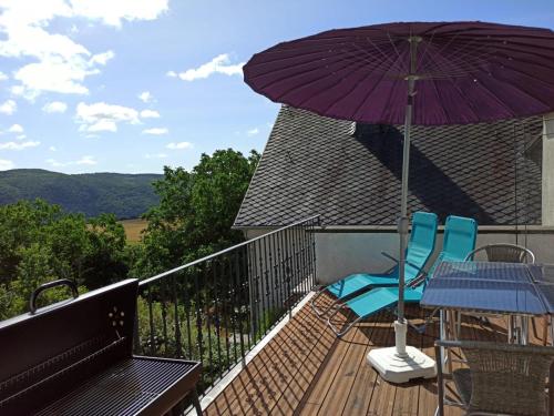 Exklusive Ferienwohnung Lurelei 150 qm mit Traumblick 4 bis 9 P