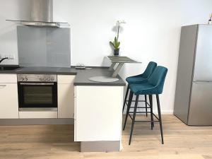 Exklusive Wohnung 104 m2 direkt am Rhein 1 km von der Messe