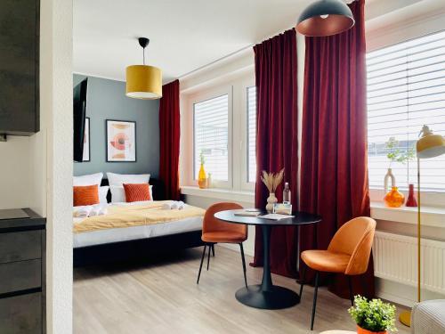 Exklusives Apartment - am Hauptbahnhof - Kingsizebett