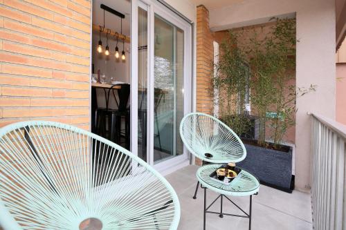 expat renting - Les Oustalous - Piscine - Parking
