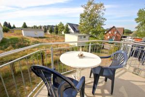 F-1010 Strandhaus Mönchgut Bed&Breakfast DZ 33 Balkon, strandnah, inkl Frühstück
