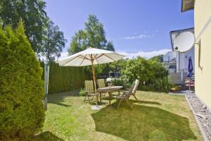F-1069 Strandhaus Göhren FeWo 04 strandnah, Meerblick, Gartennutzung