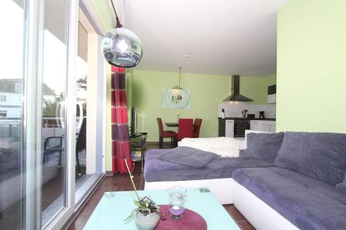 F-1072 Haus am Strand FeWo 03 strandnah, Balkon, Meerblick