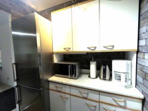 F-1107 Ferienwohnungen Schilfhalm FeWo 03 1 sep Schlafzimmer, Außennbereich