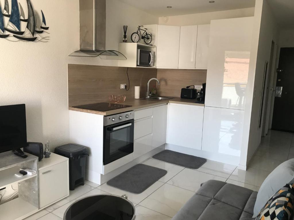 Appartement F2 1 chambre-Fonctionnel-sans vis à vis-A 2 pas de vos centres d'intérêts 1 Rue du Châtaignier bat B 47 06400 Cannes